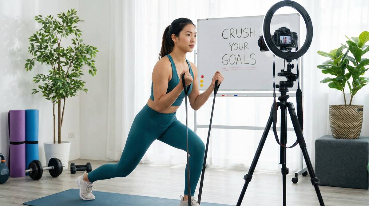 蘑菇视频健身视频